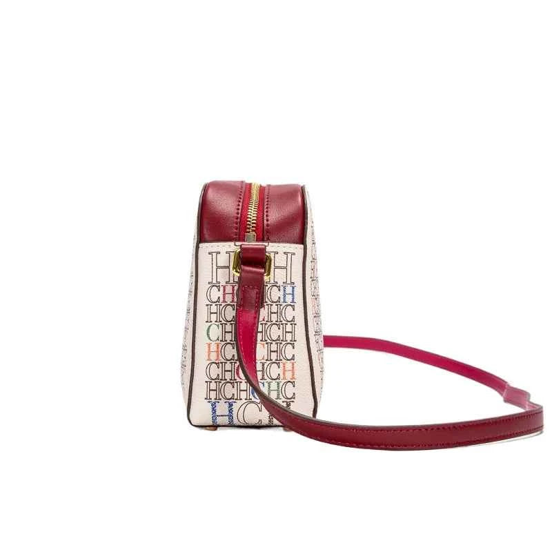 Carolina Herrera Elegant Crossbody Bag, Lightweight and Versatile Women's Shoulder Bag, Small Square Bag for Daily Commuting