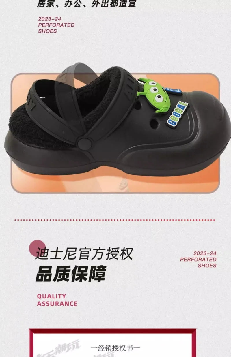 Toy Story Cartoon Warm and Velvet Shoes