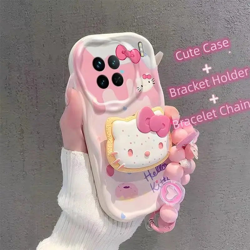 Sanrio Phone Case With Holder For iPhone