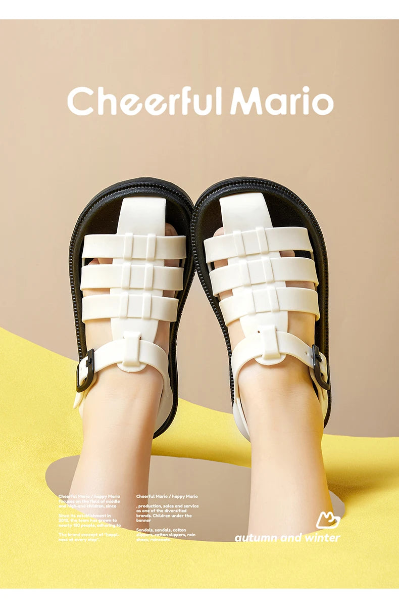 Cheerful Mario Children's New Summer Casual Sandals