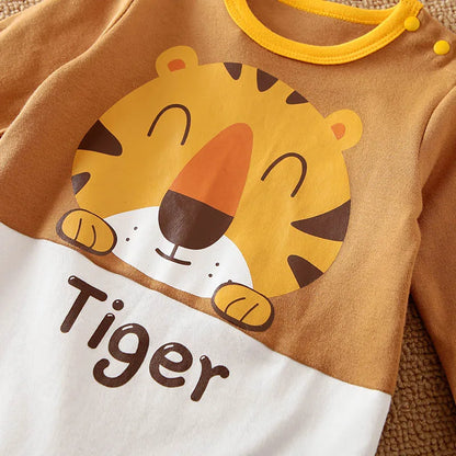 Cute Tiger Cotton Bodysuit