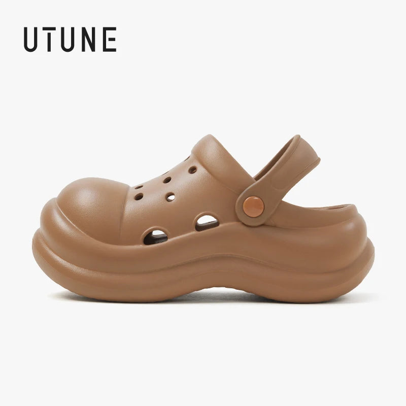 UTUNE Thick-Soled Clogs for Women 2025