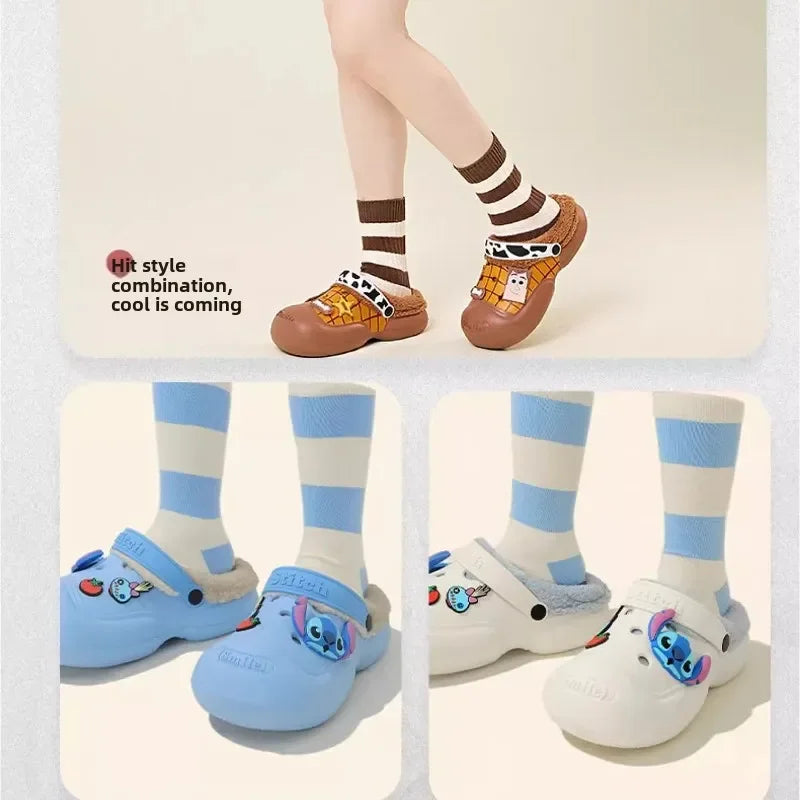 Toy Story Cartoon Warm and Velvet Shoes