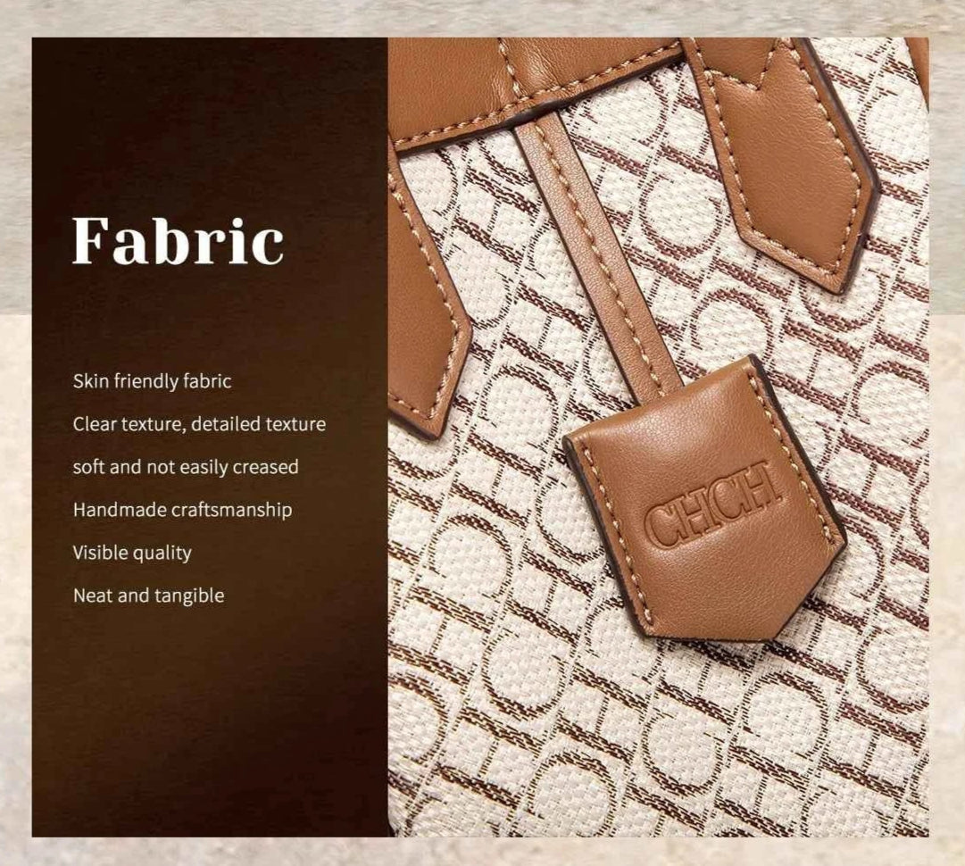 CHCH Monogram Canvas Bag