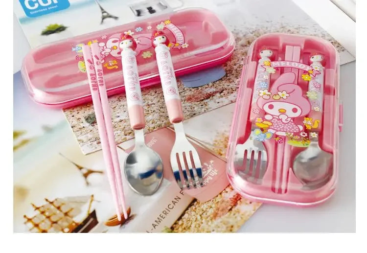 Children Three Piece Set Tableware