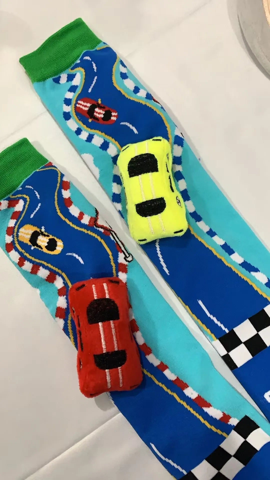 A Pair of Creative 3D Car Stereoscopic Children's Socks - itzy bitsy