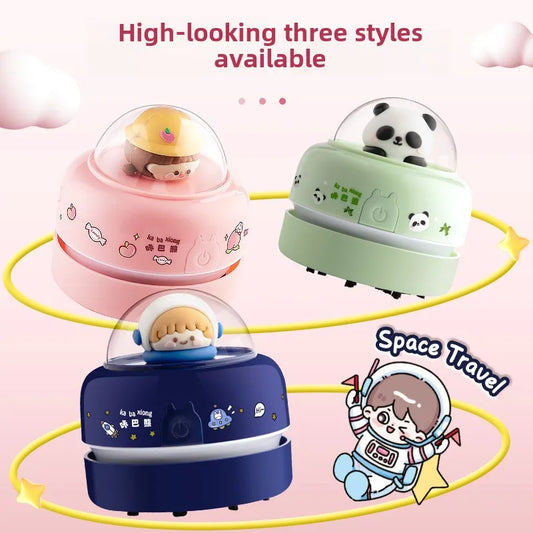 Battery Operated Portable Cordless Desktop Vacuum Cleaner/Duster