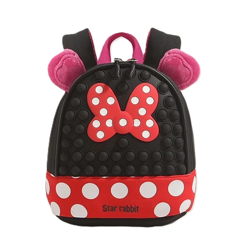 Cute Animal Pop It Fidget Silicone Kids Backpack