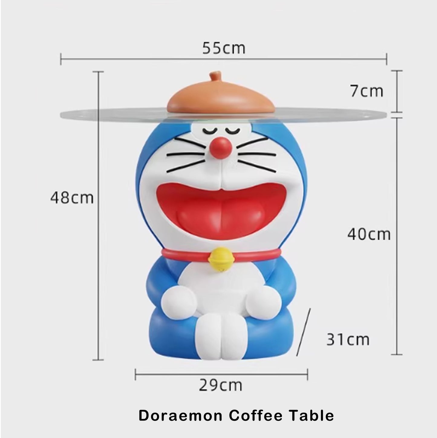 Decorative Doraemon Accent/Coffee Table