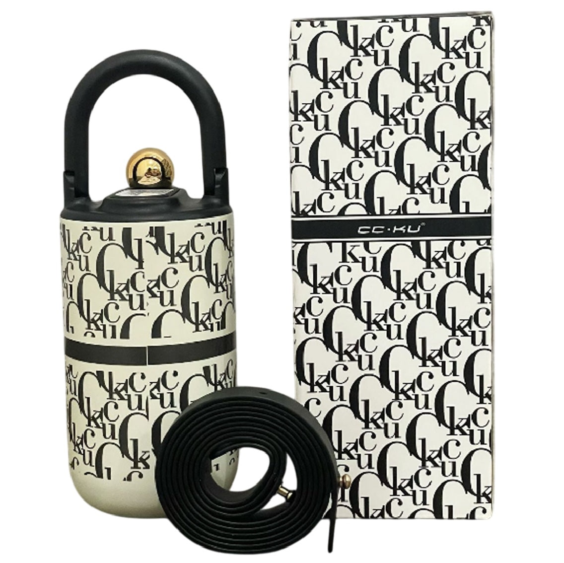 Stainless Steel Vacuum Cup Retro Fashion Water Bottle