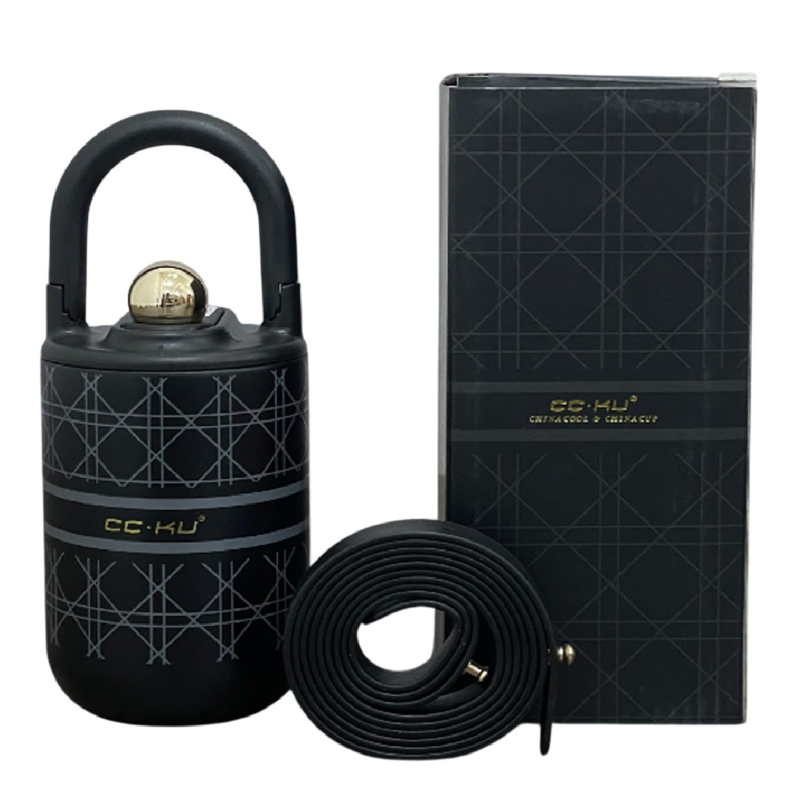 Stainless Steel Vacuum Cup Retro Fashion Water Bottle