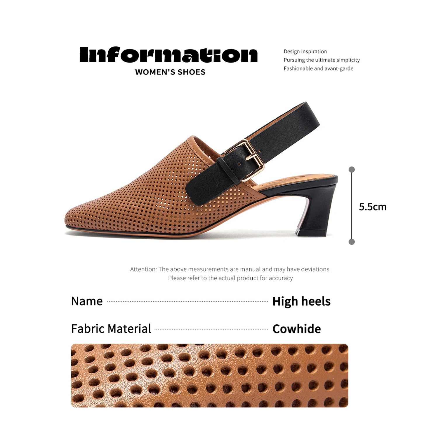 CHCH Women's Retro Slingback Shoes