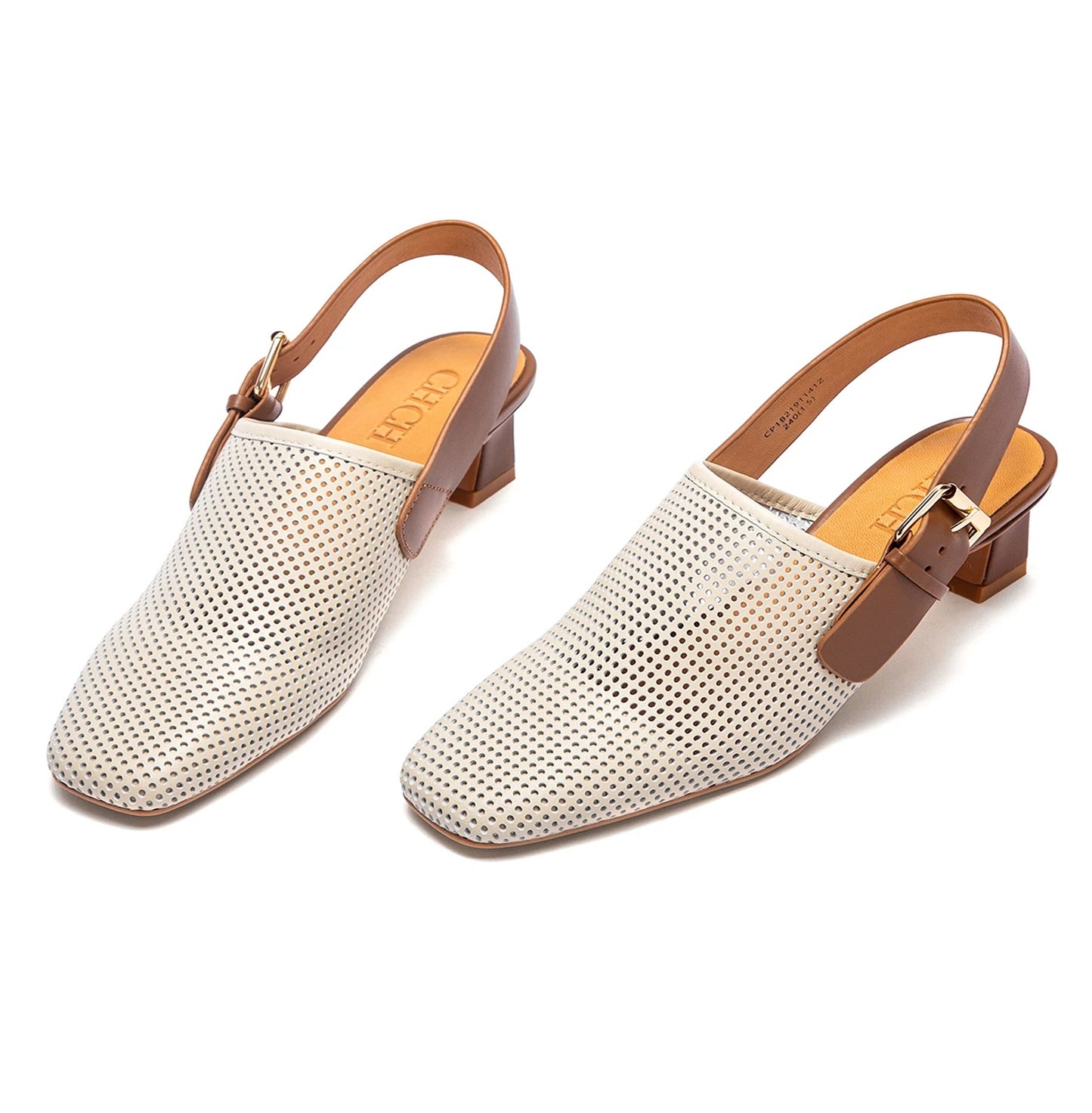 CHCH Women's Retro Slingback Shoes