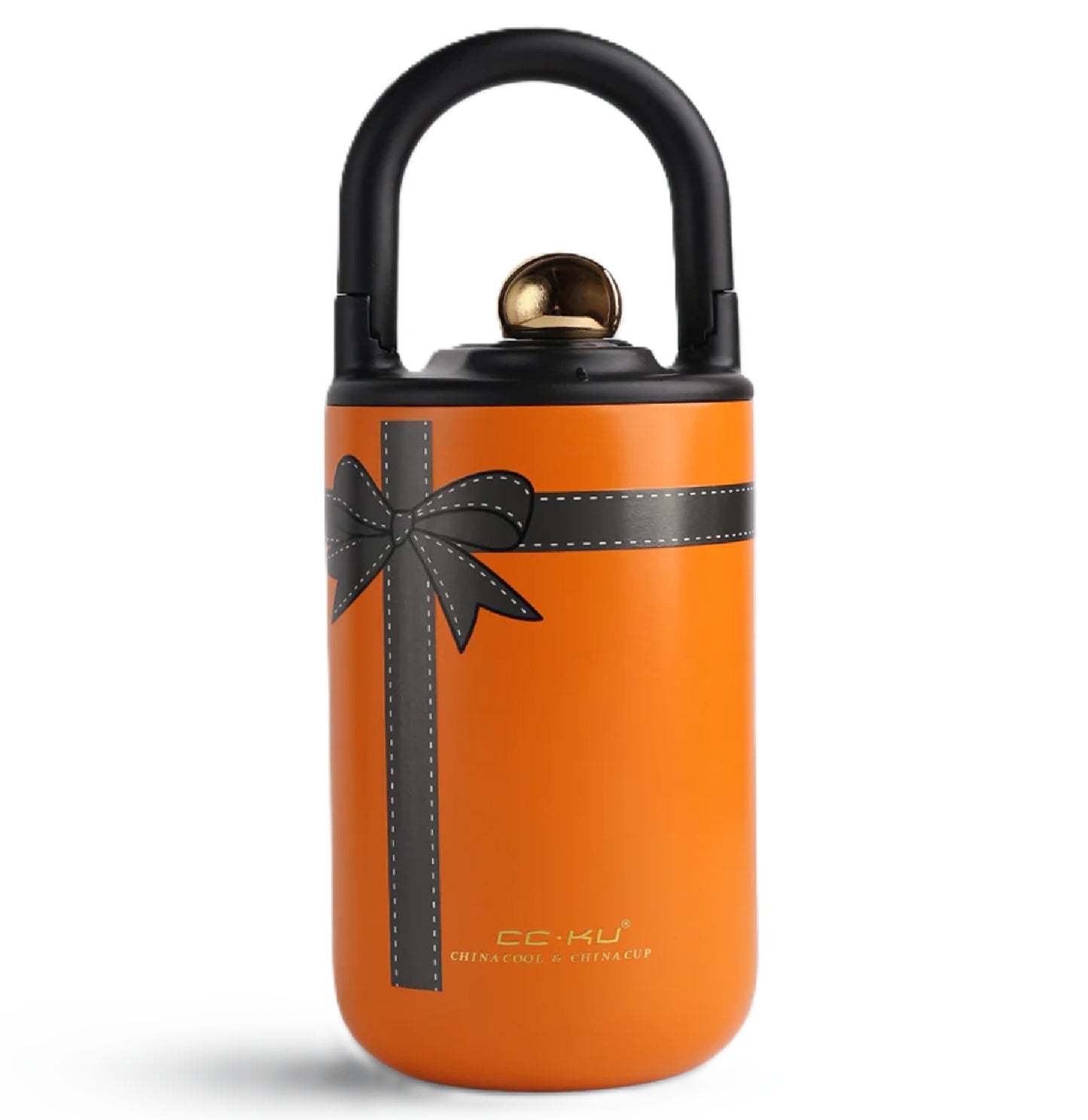 Stainless Steel Vacuum Cup Retro Fashion Water Bottle