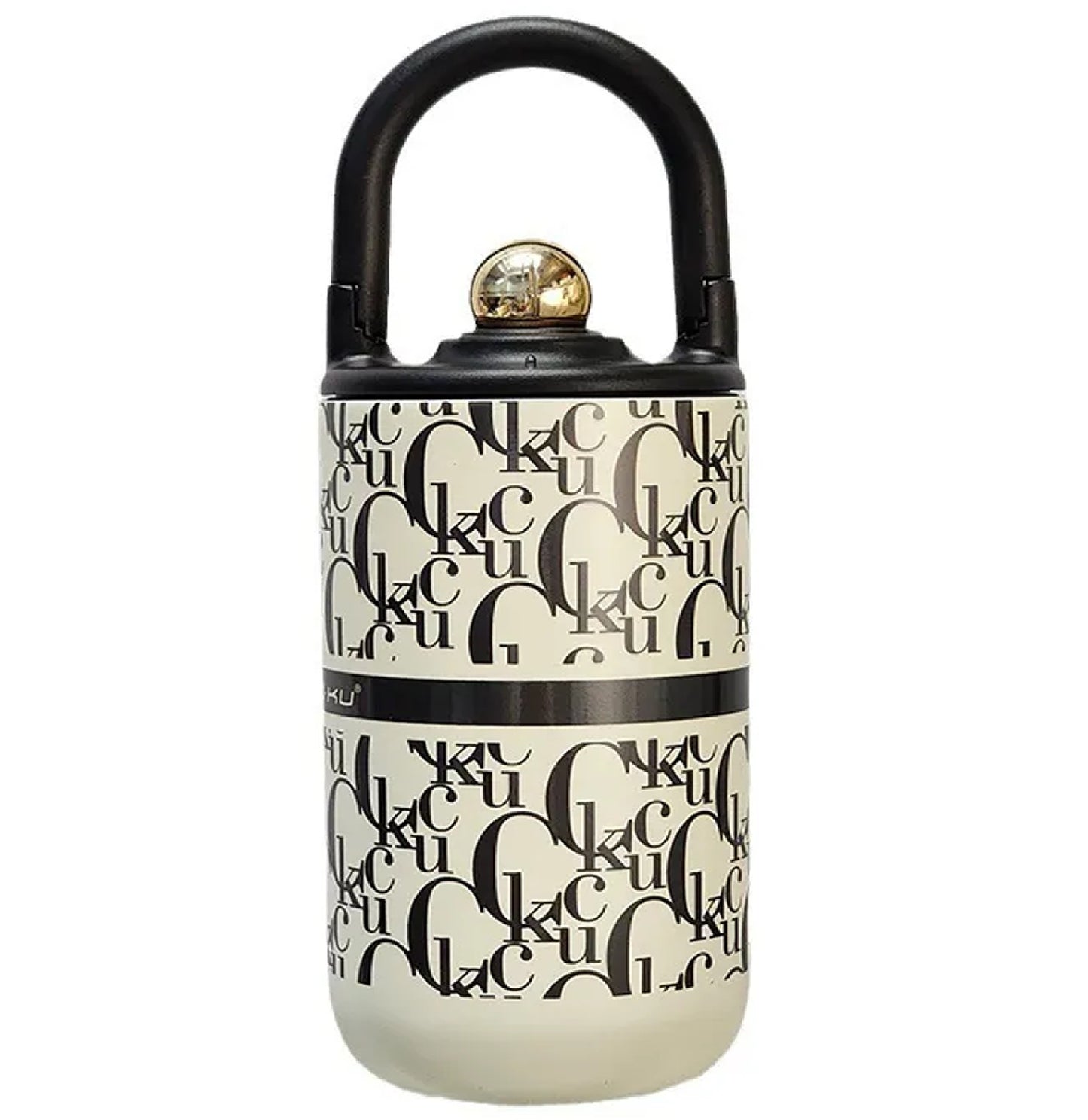 Stainless Steel Vacuum Cup Retro Fashion Water Bottle