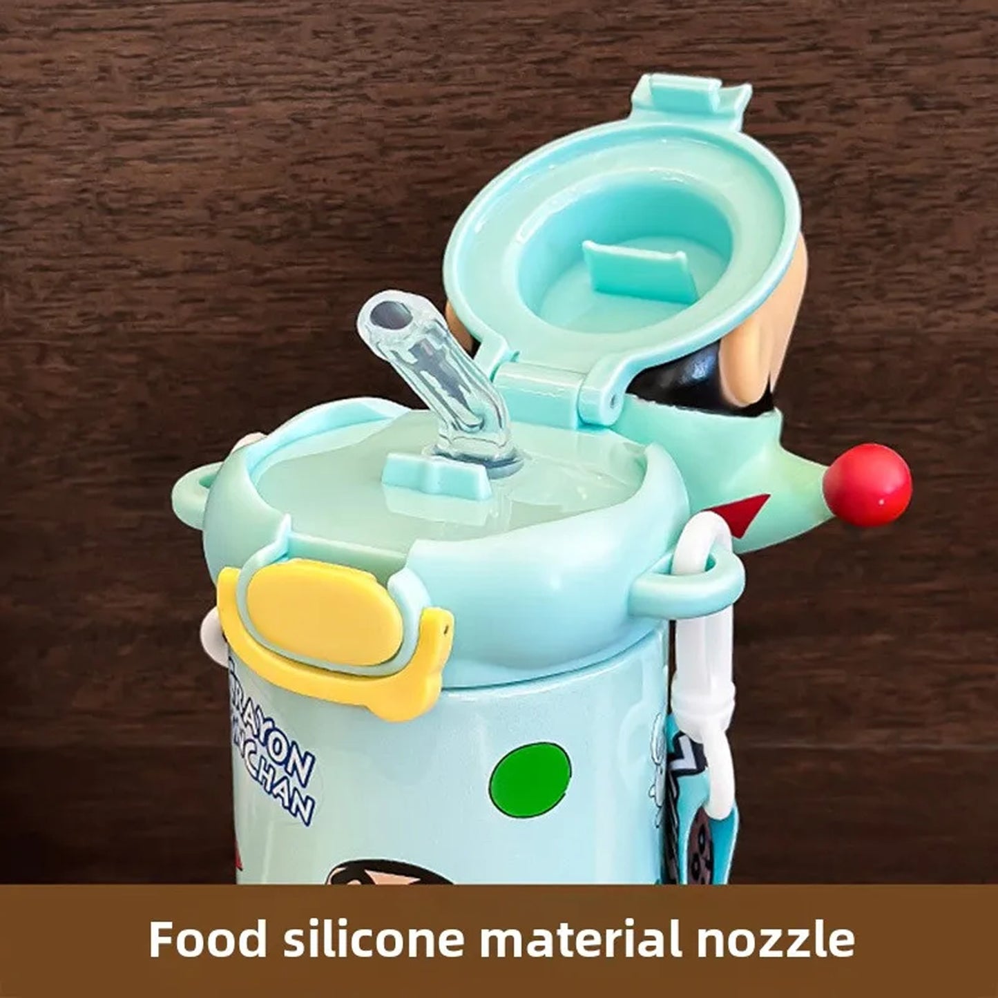 Cute Crayon Insulated Water Bottle