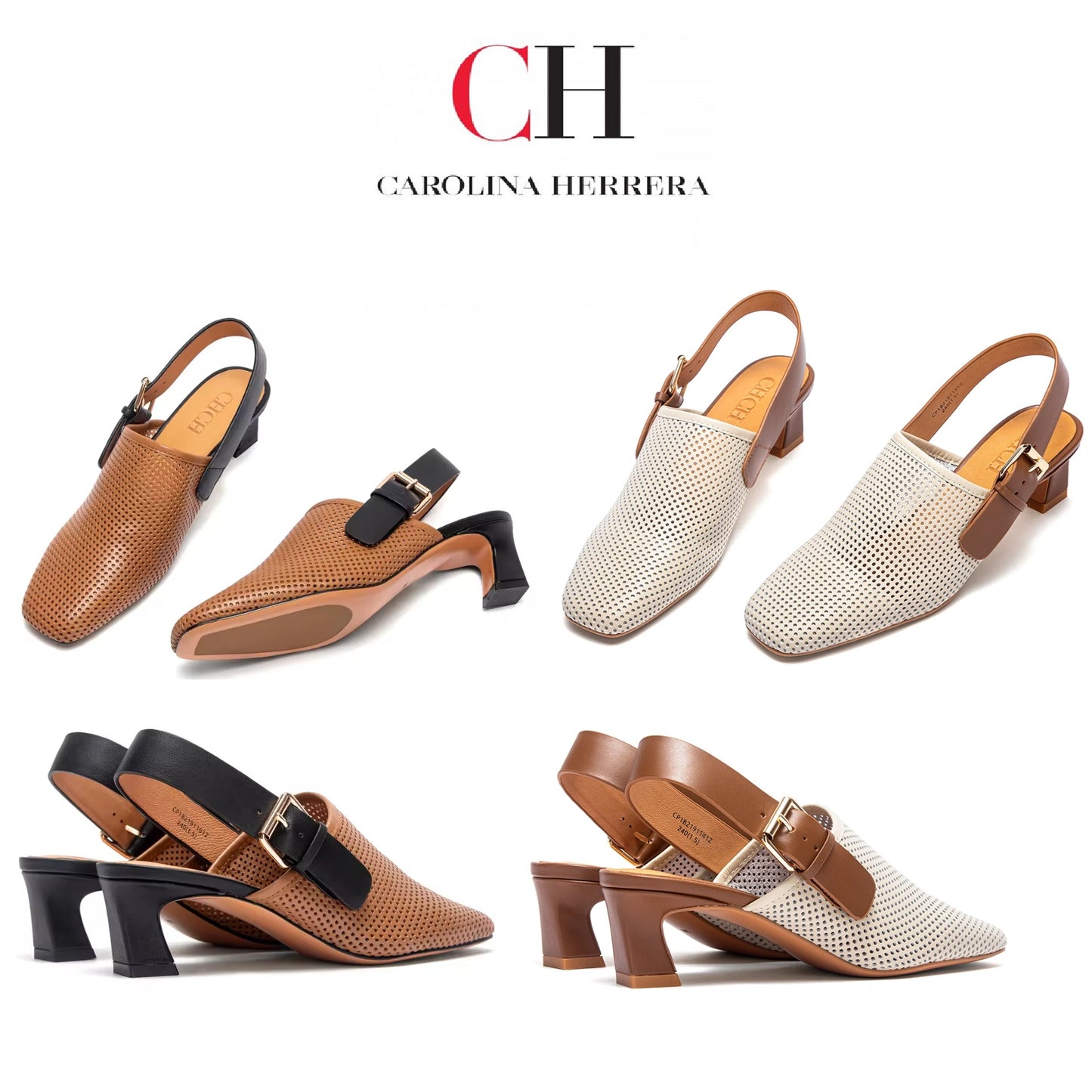 CHCH Women's Retro Slingback Shoes