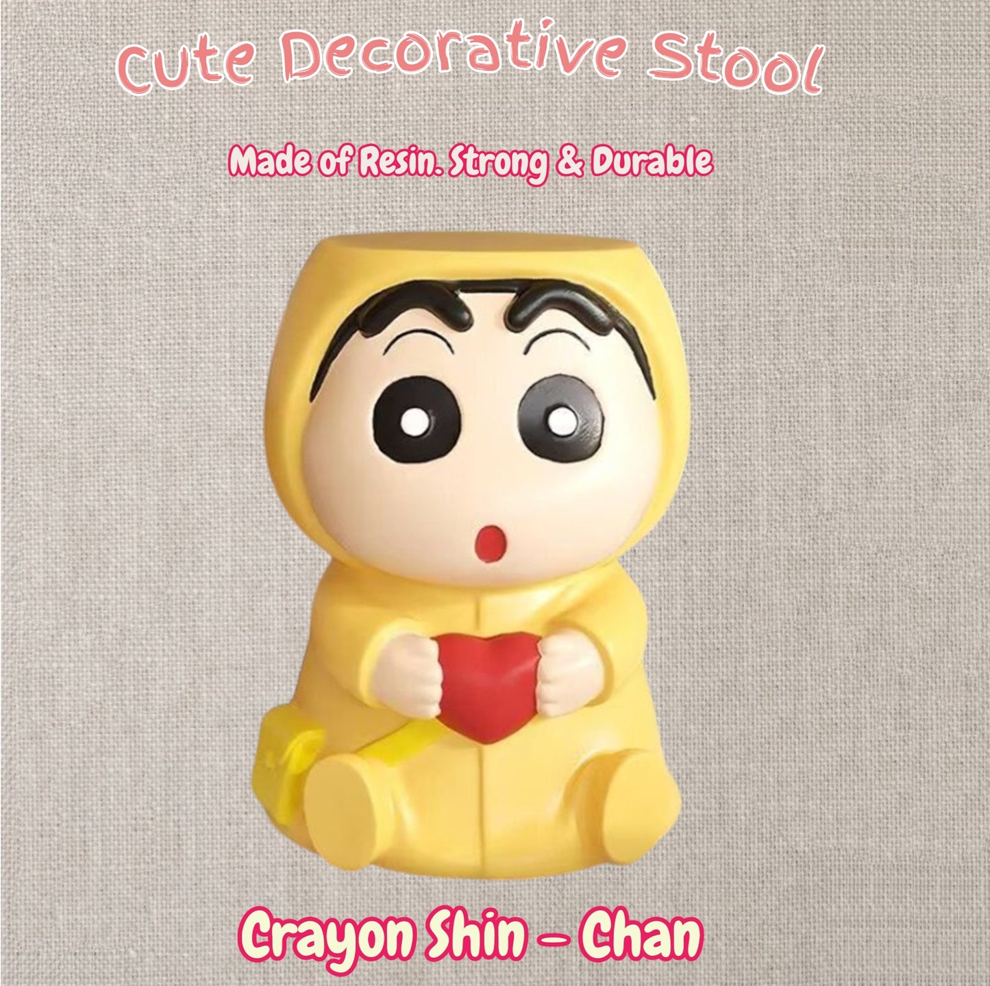 Decorative Crayon Stool / Side Table