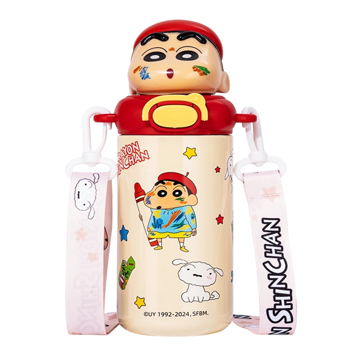 Cute Crayon Insulated Water Bottle