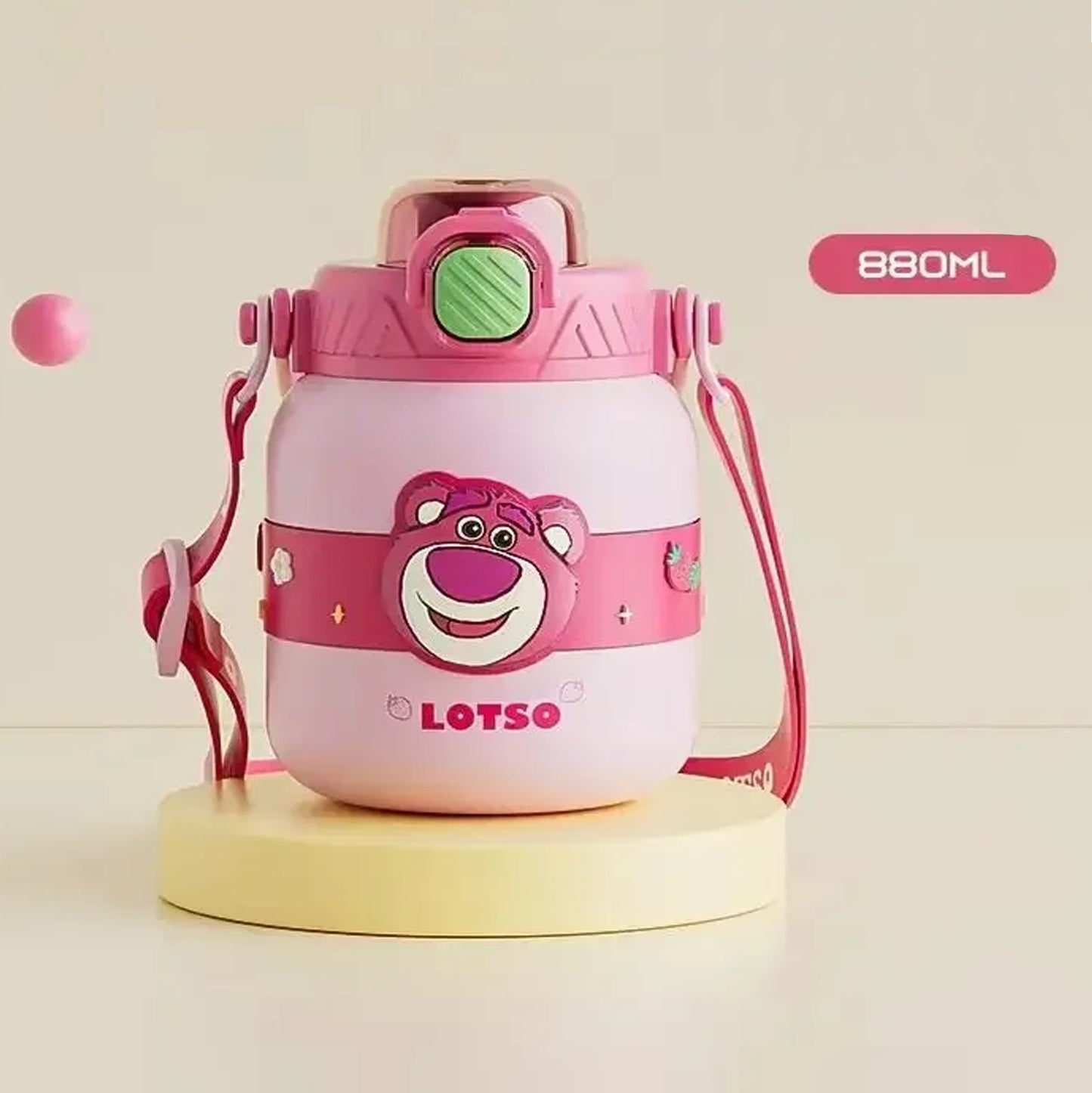 Large Capacity Cartoon Cute 316 Stainless Steel Children's Water Bottle - 800ml