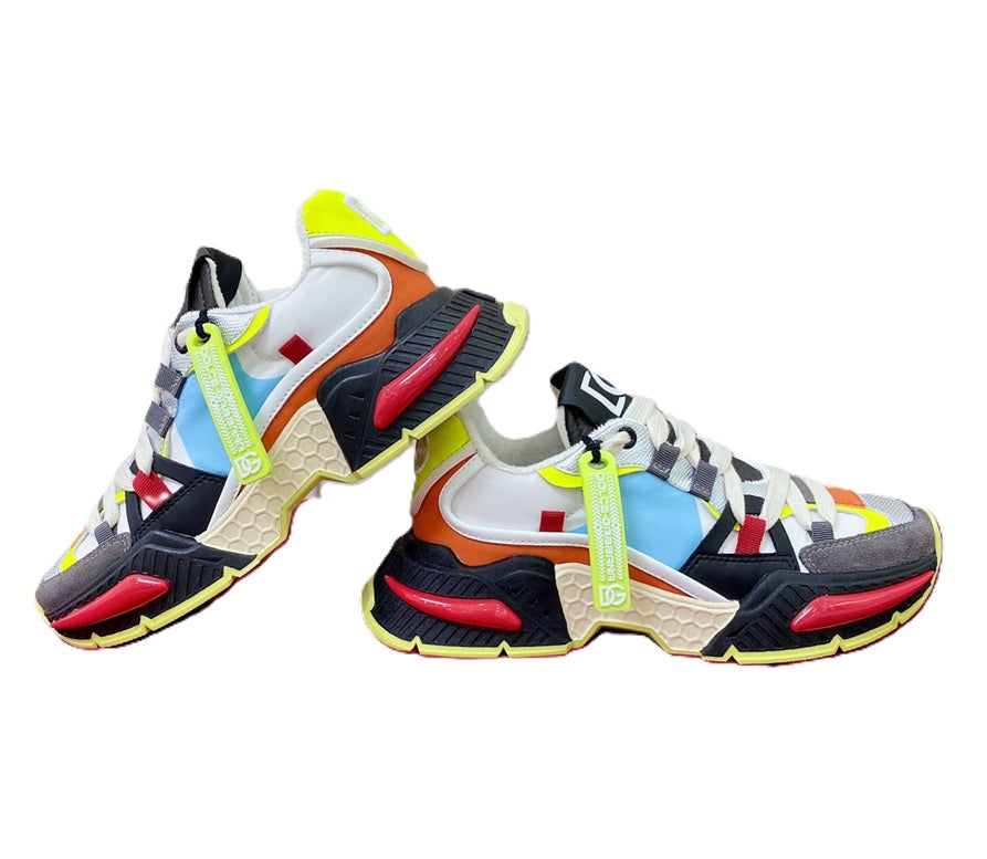 D&G Designer Inspired Air Master Sneakers Men | Multi-Color