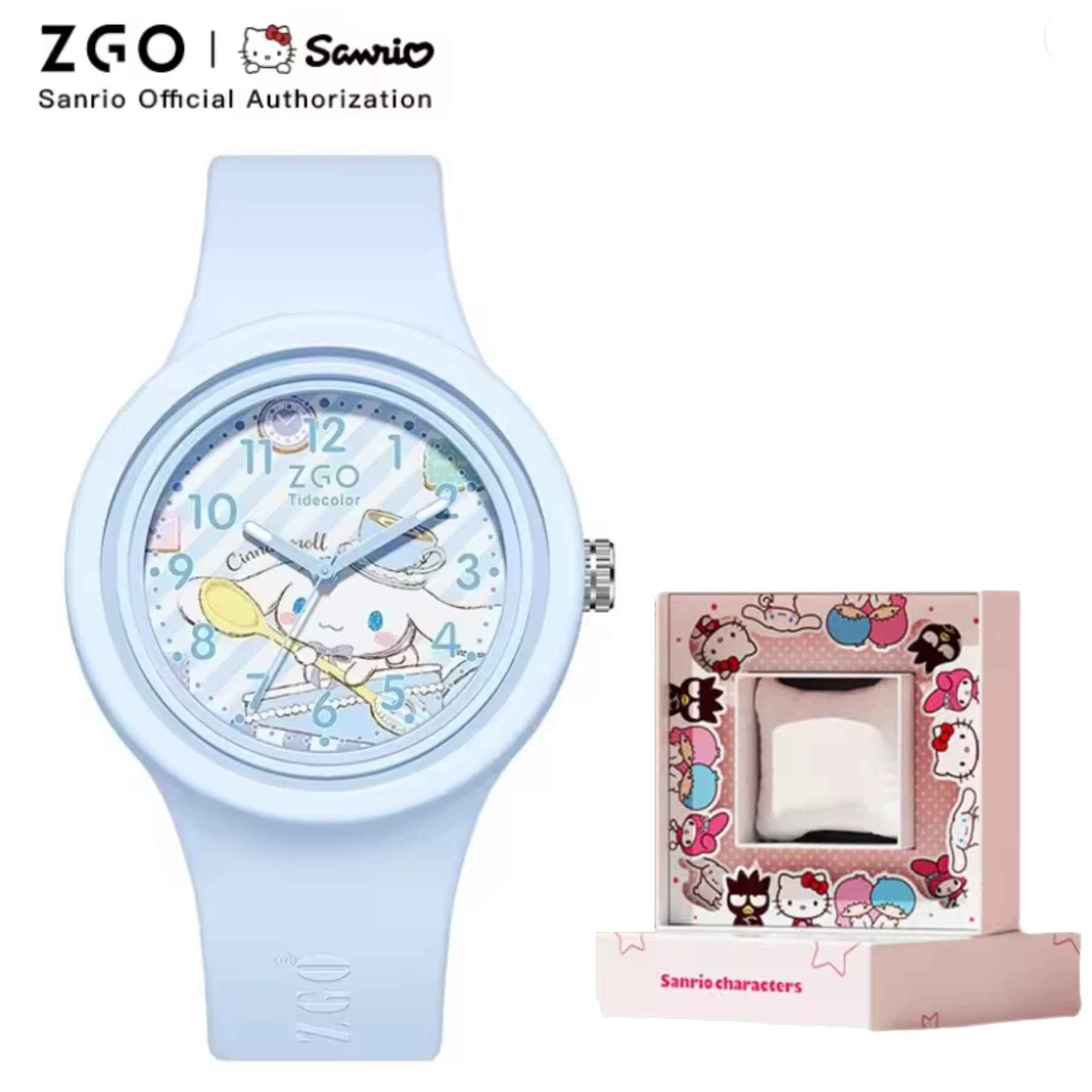 ZGO Sanrio Analog Student Watch
