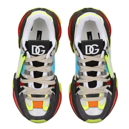 D&G Designer Inspired Air Master Sneakers Men | Multi-Color