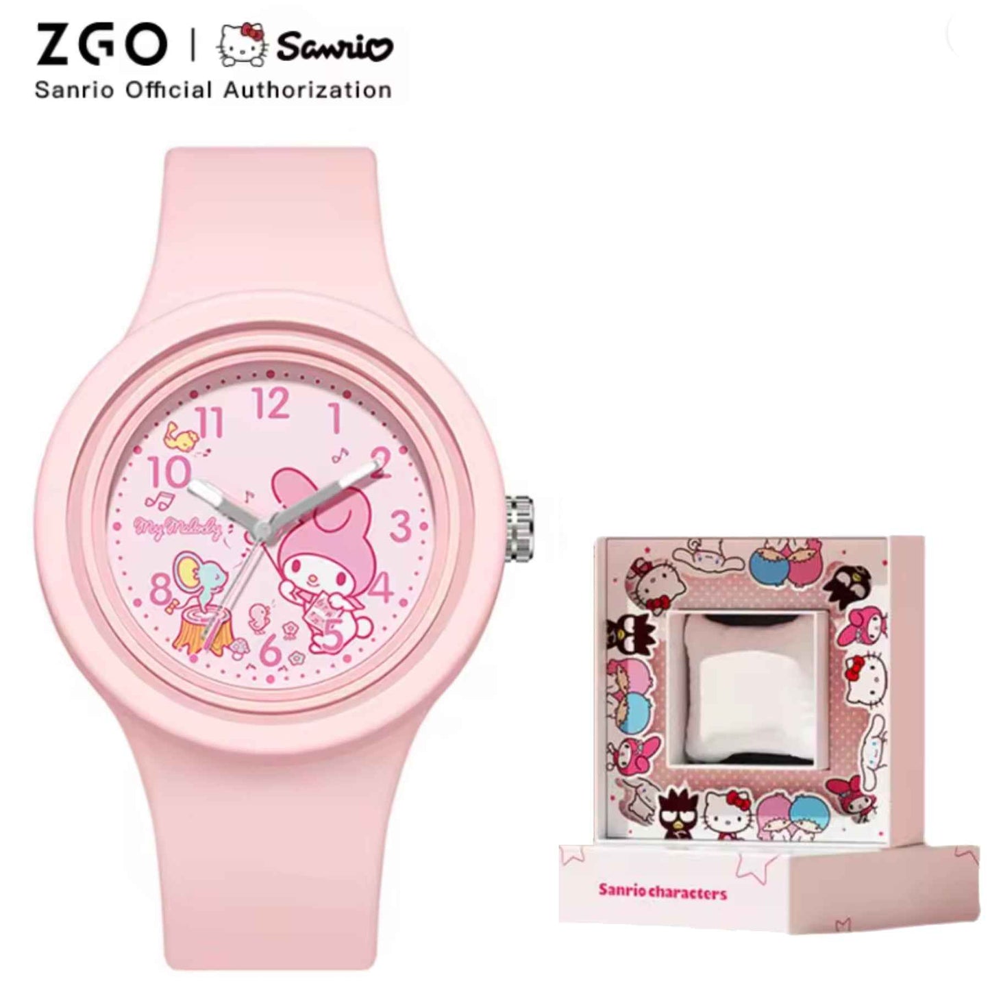 ZGO Sanrio Analog Student Watch
