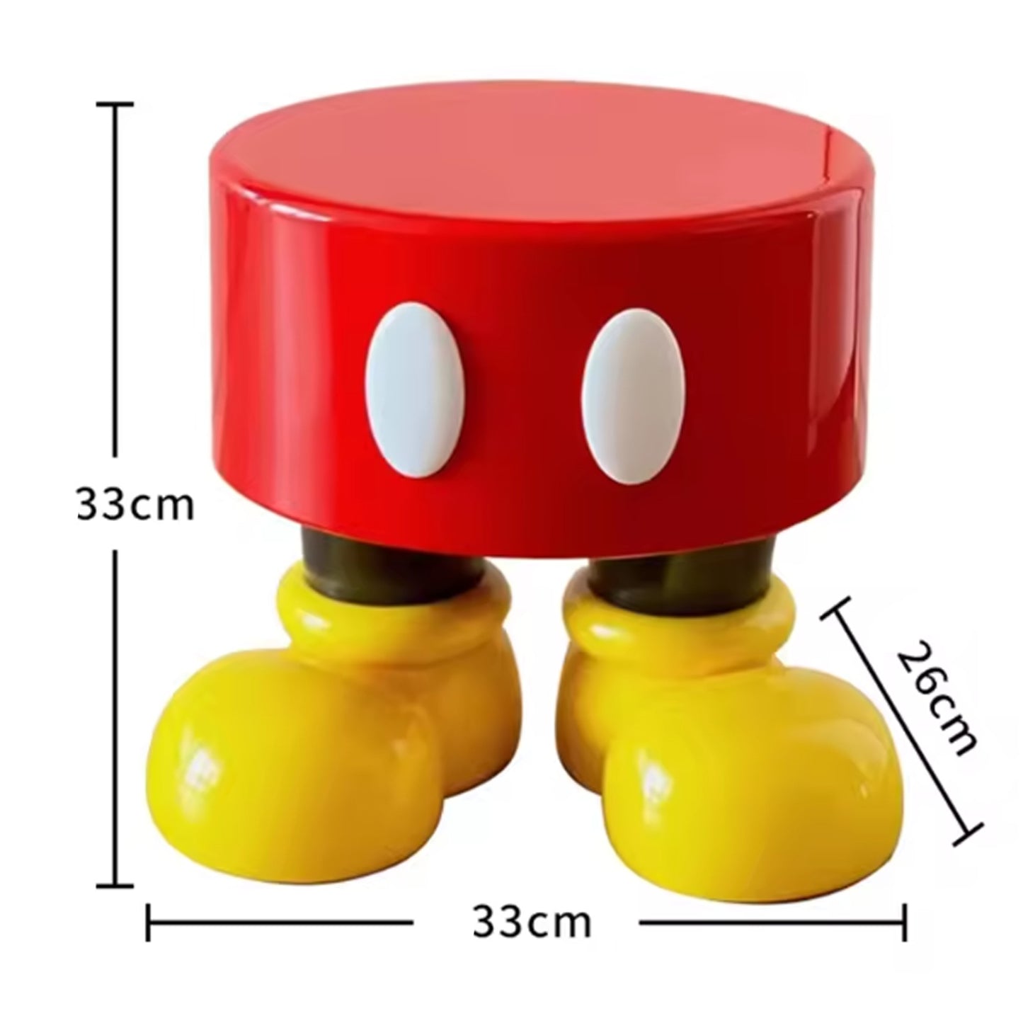 Mickey Decorative Low Stool