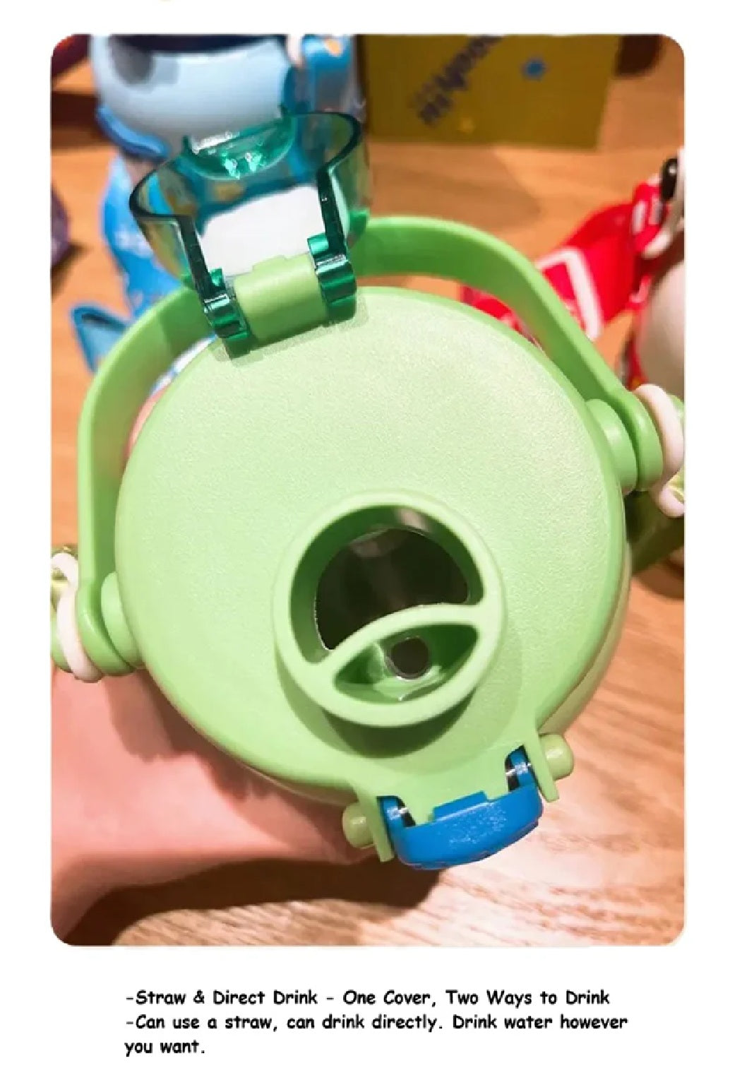 Large Capacity Cartoon Cute 316 Stainless Steel Children's Water Bottle - 800ml