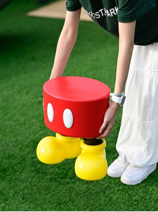 Mickey Decorative Low Stool