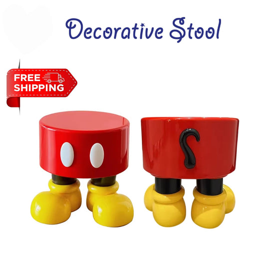 Mickey Decorative Low Stool