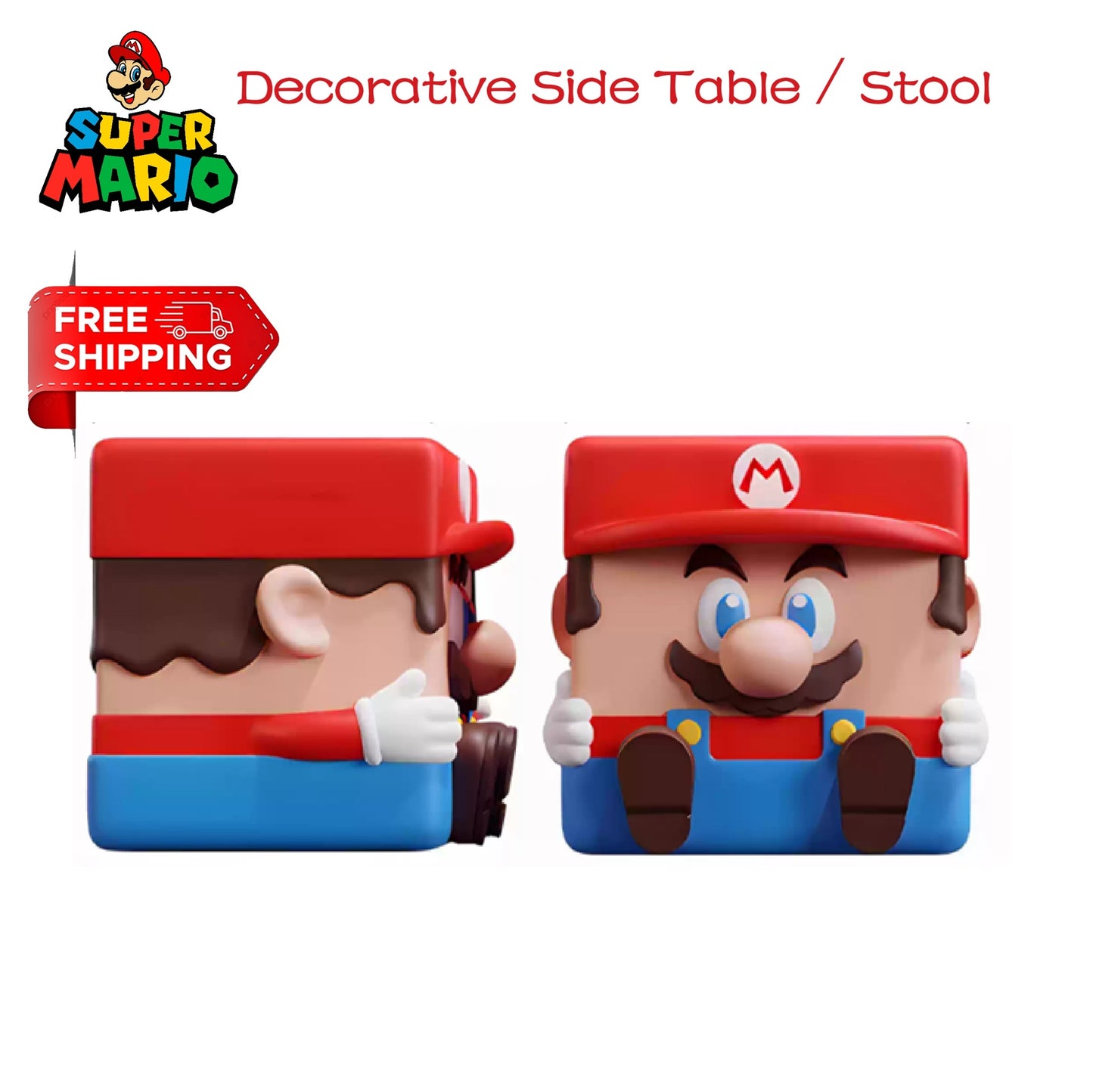 Decorative Mario Accent/Side Table