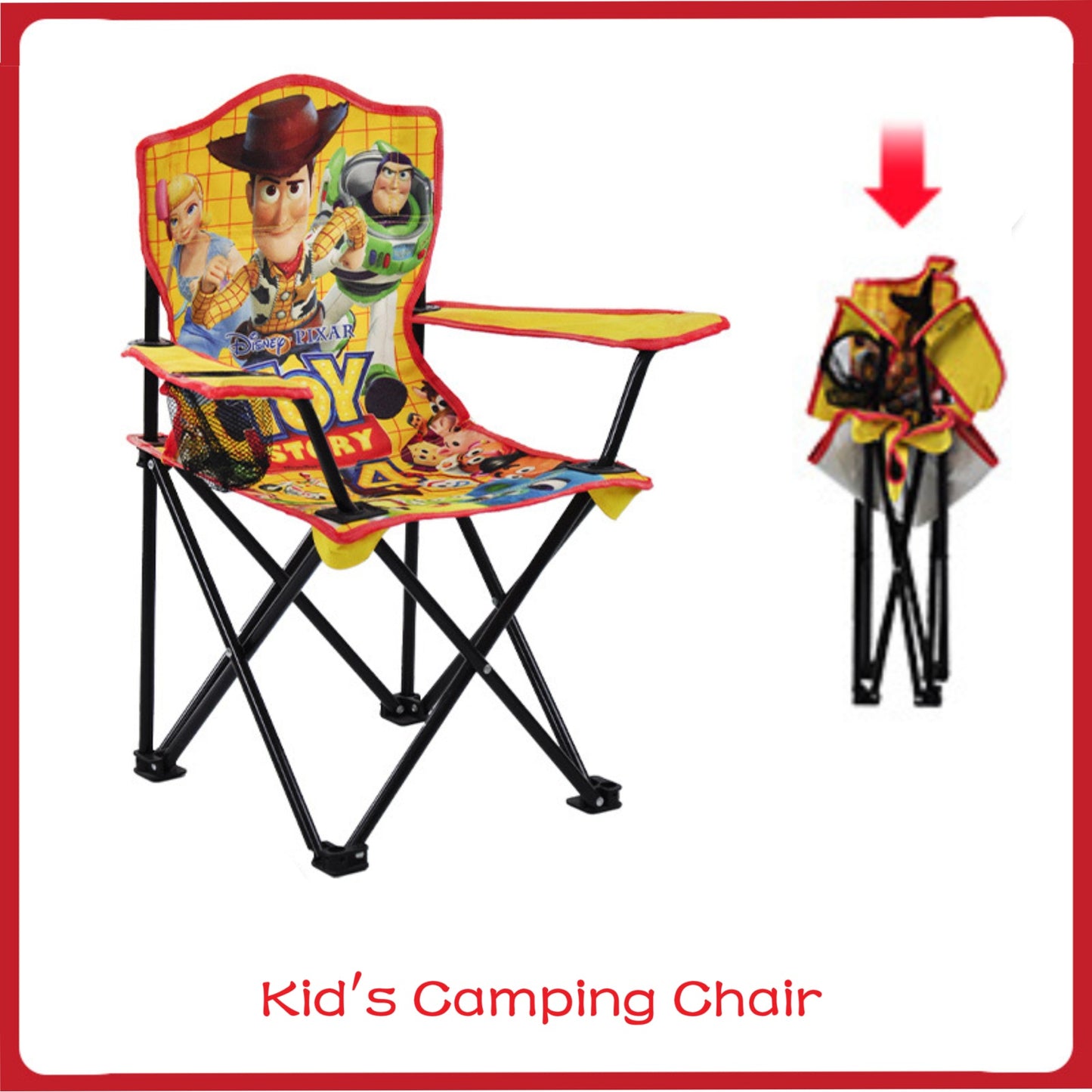 Toy Story Ultralight Folding Camping Chair For Children
