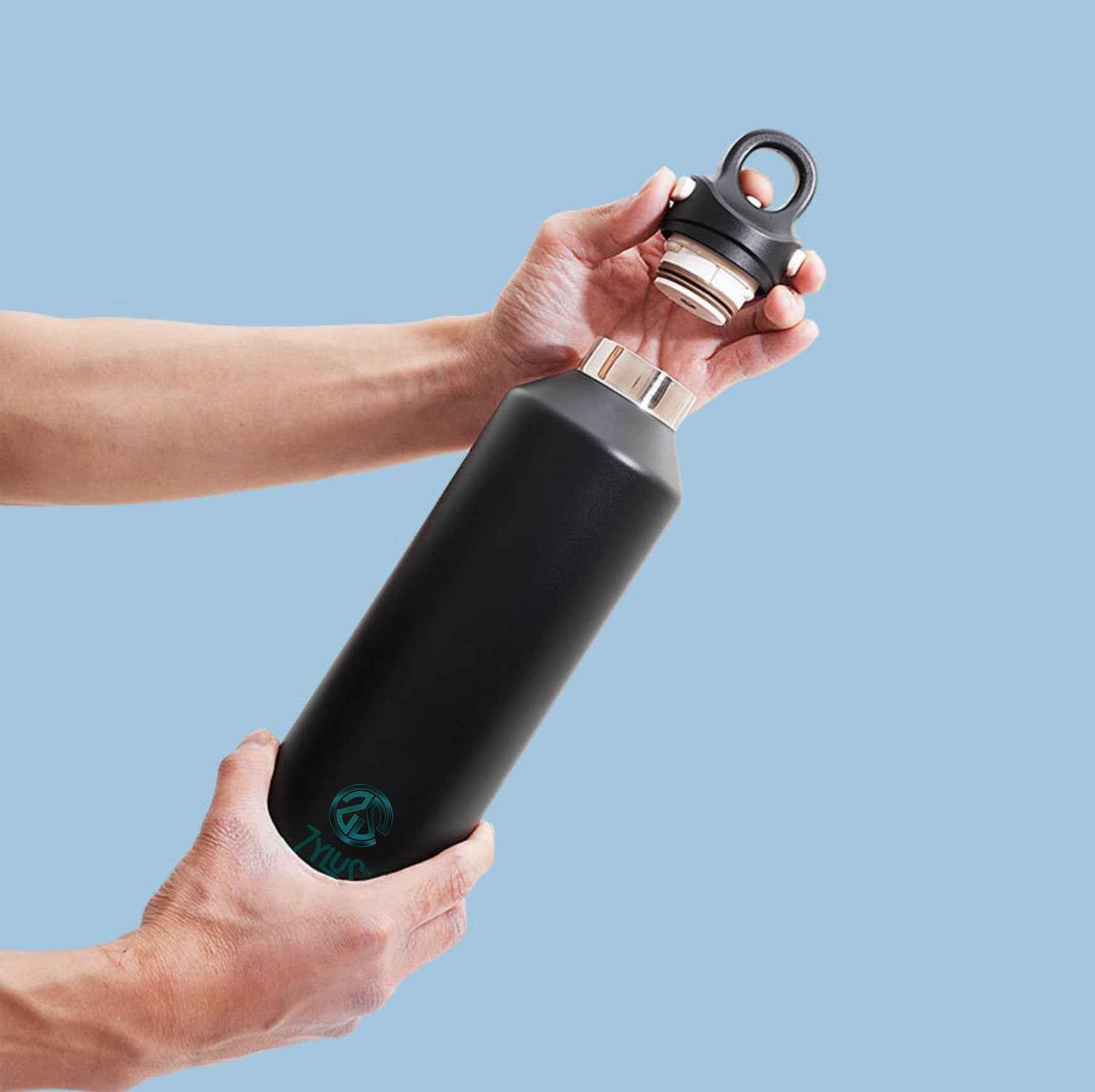 Stainless Steel Insulated Twist Free Water Bottle - 600ml