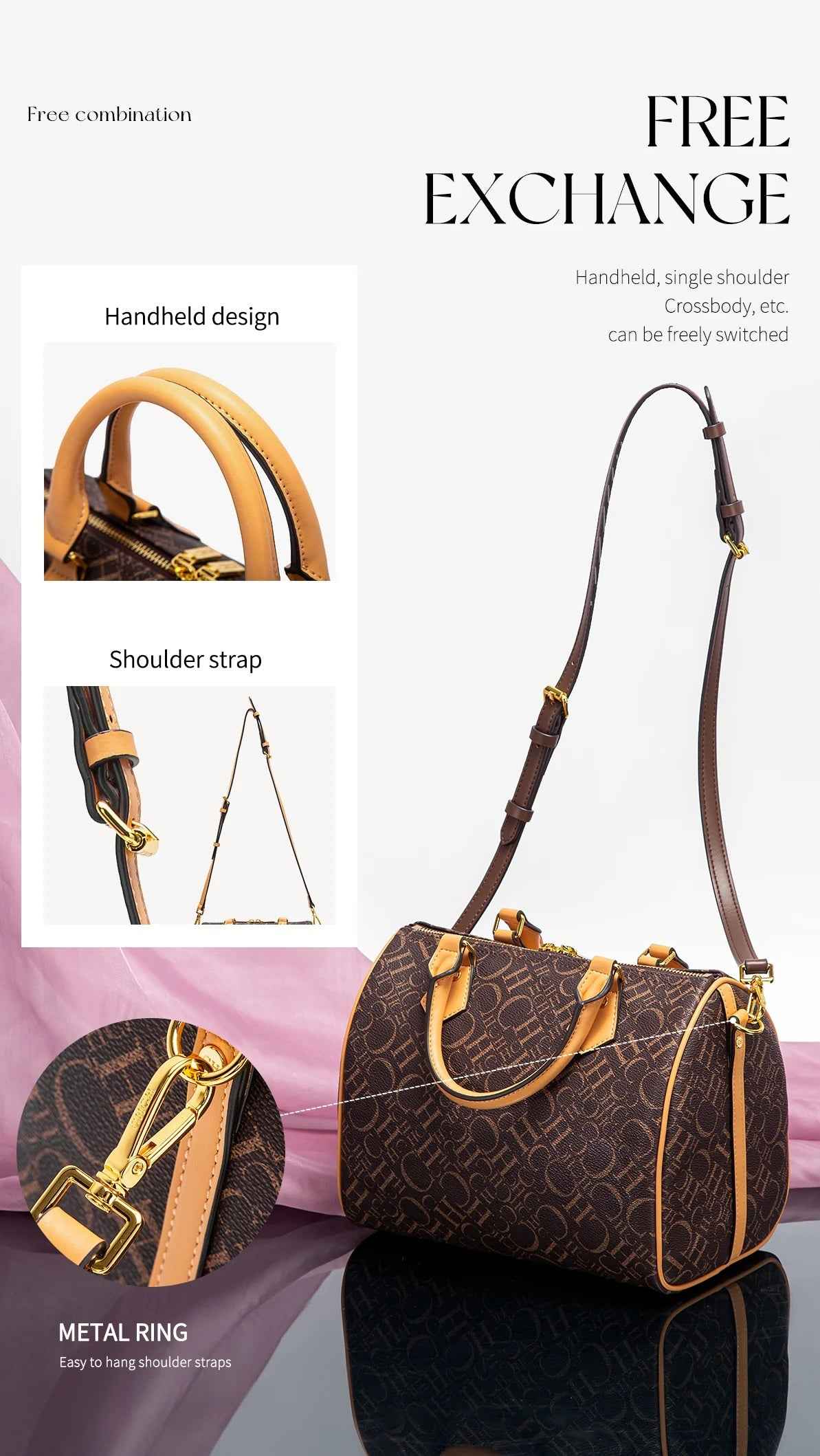 CHCH Women's Large Capacity Tote Handbag