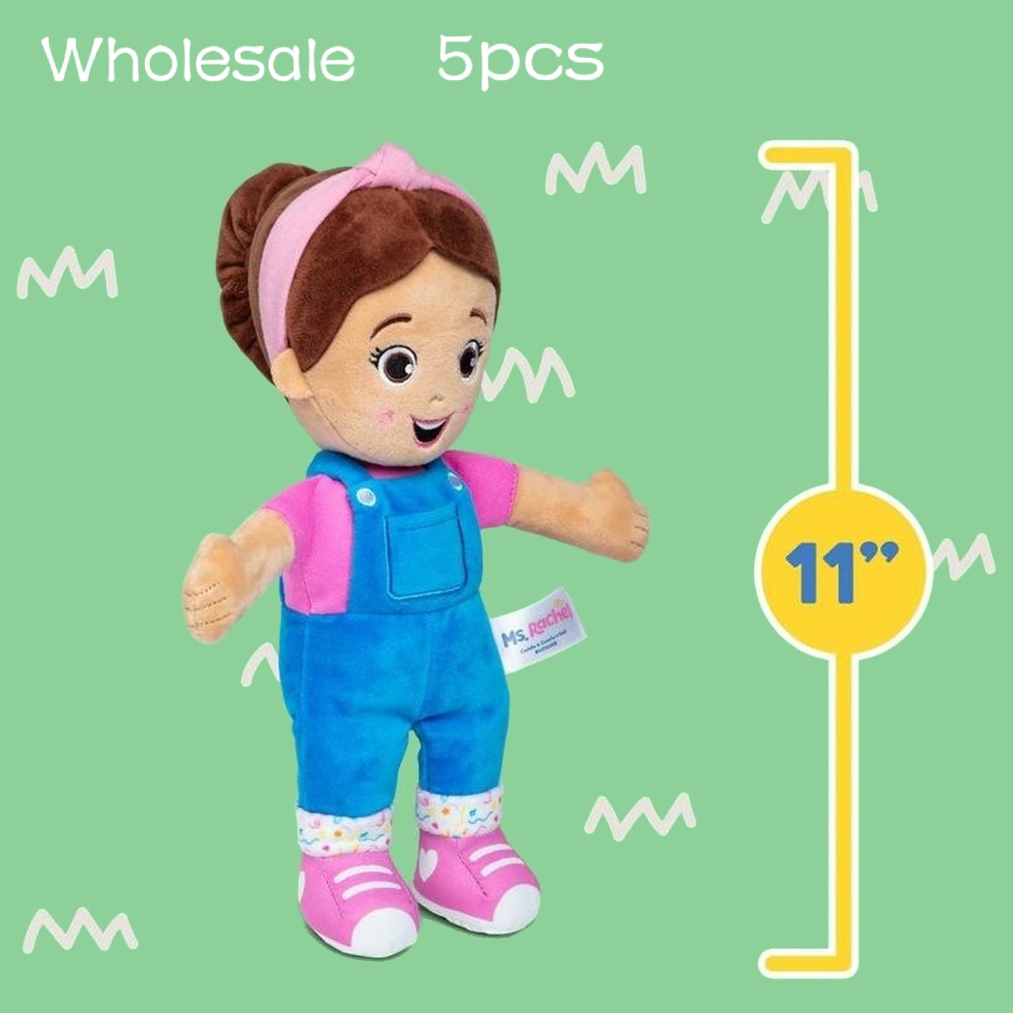 Wholesale - 30cm Ms Rachel Plush Companion Doll - 5pcs