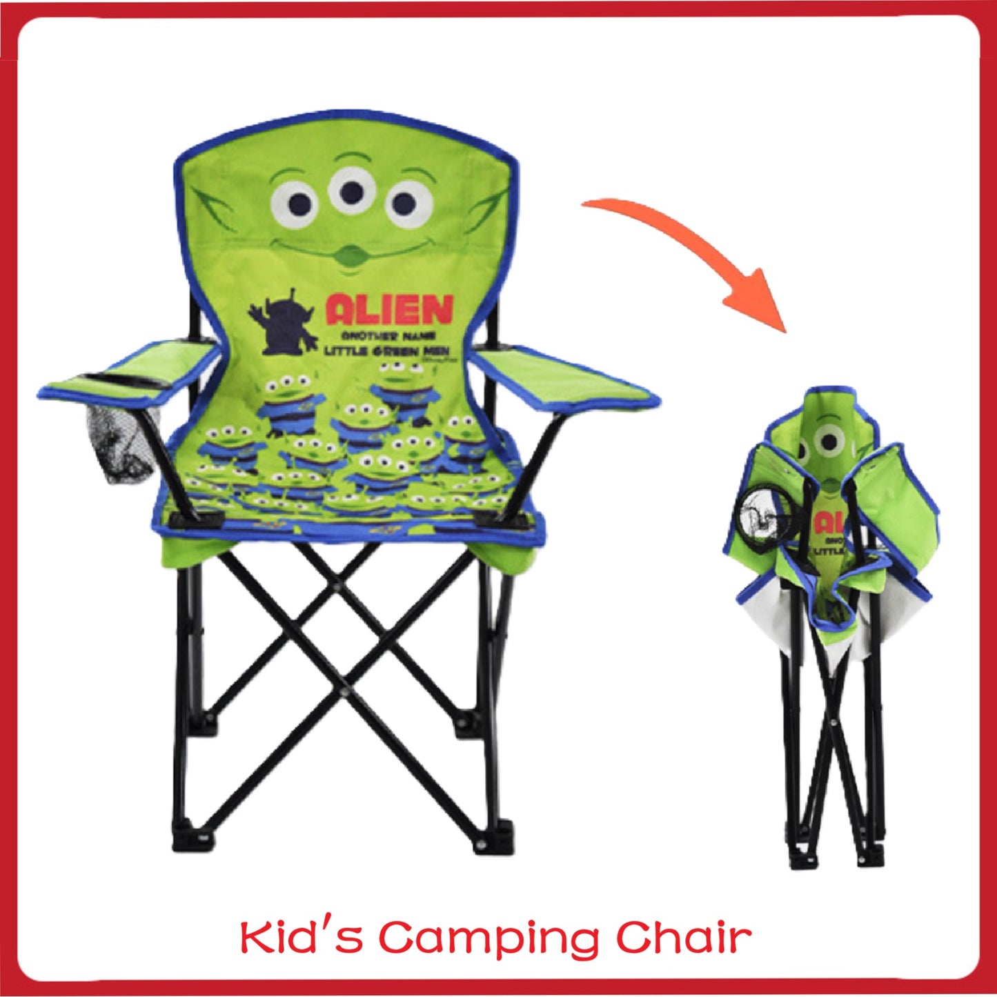 Alien Ultralight Folding Camping Chair For Children