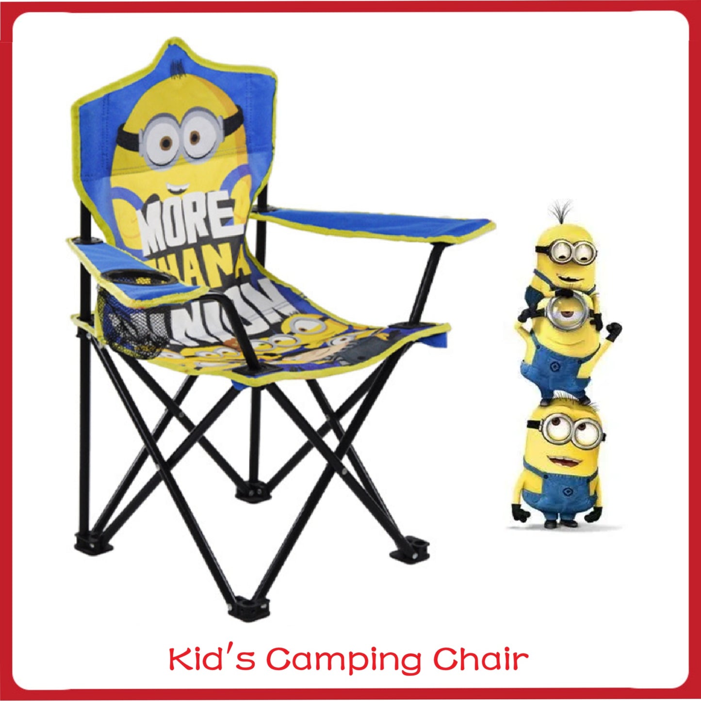 Minion Ultralight Folding Camping Chair For Children