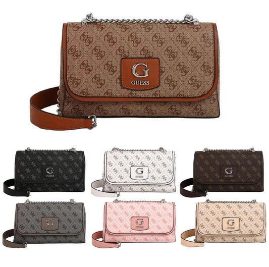 Guess Neda 4G Peony Logo Crossbody Bag