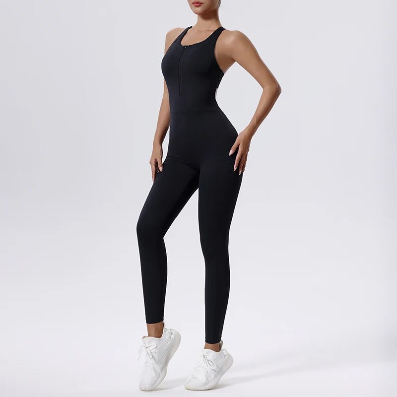 Activewear / Fitness Jumpsuit - itzy bitsy