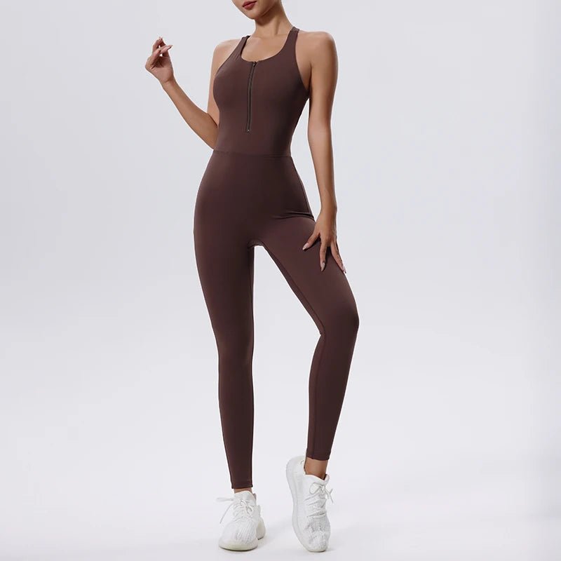 Activewear / Fitness Jumpsuit - itzy bitsy