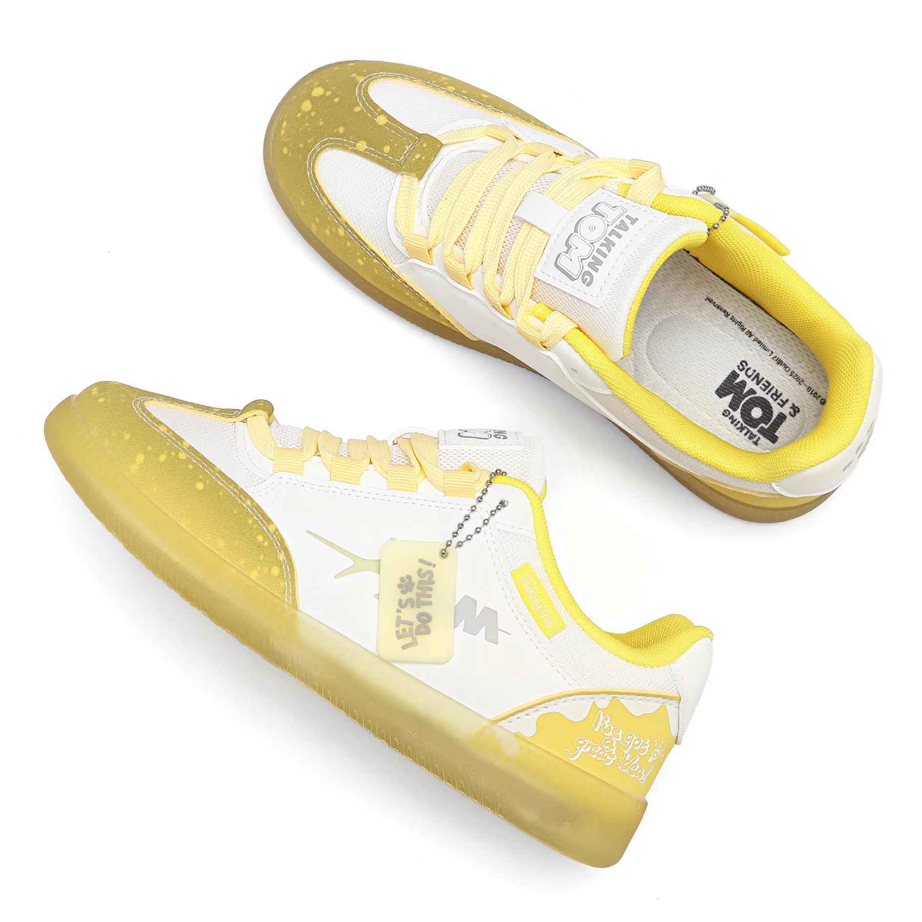 TALKING TOM | Casual Jelly Shoes - Yellow