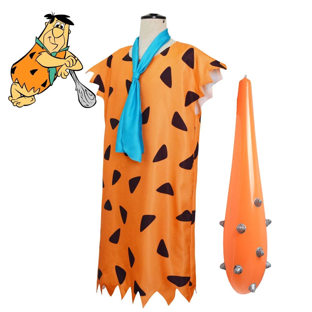 Adult Fred Flintstones Costume - itzy bitsy