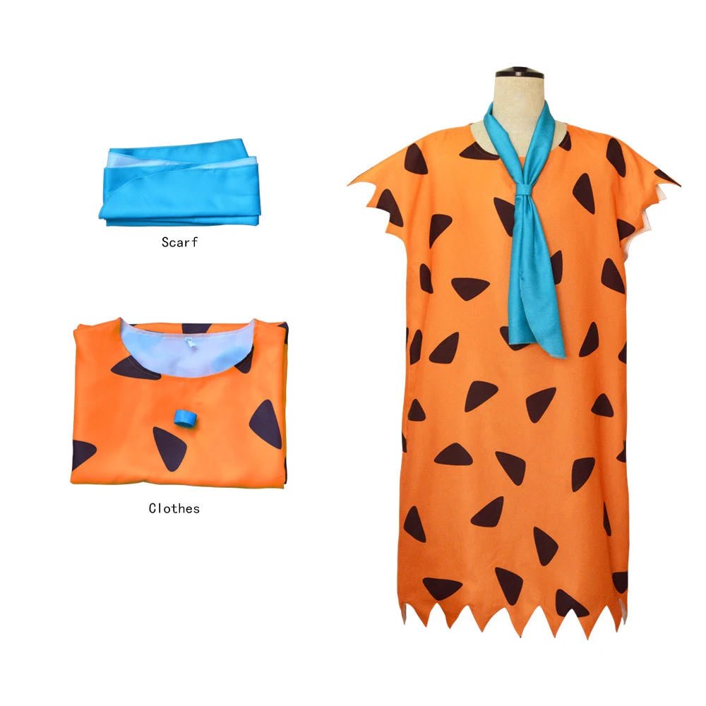 Adult Fred Flintstones Costume - itzy bitsy