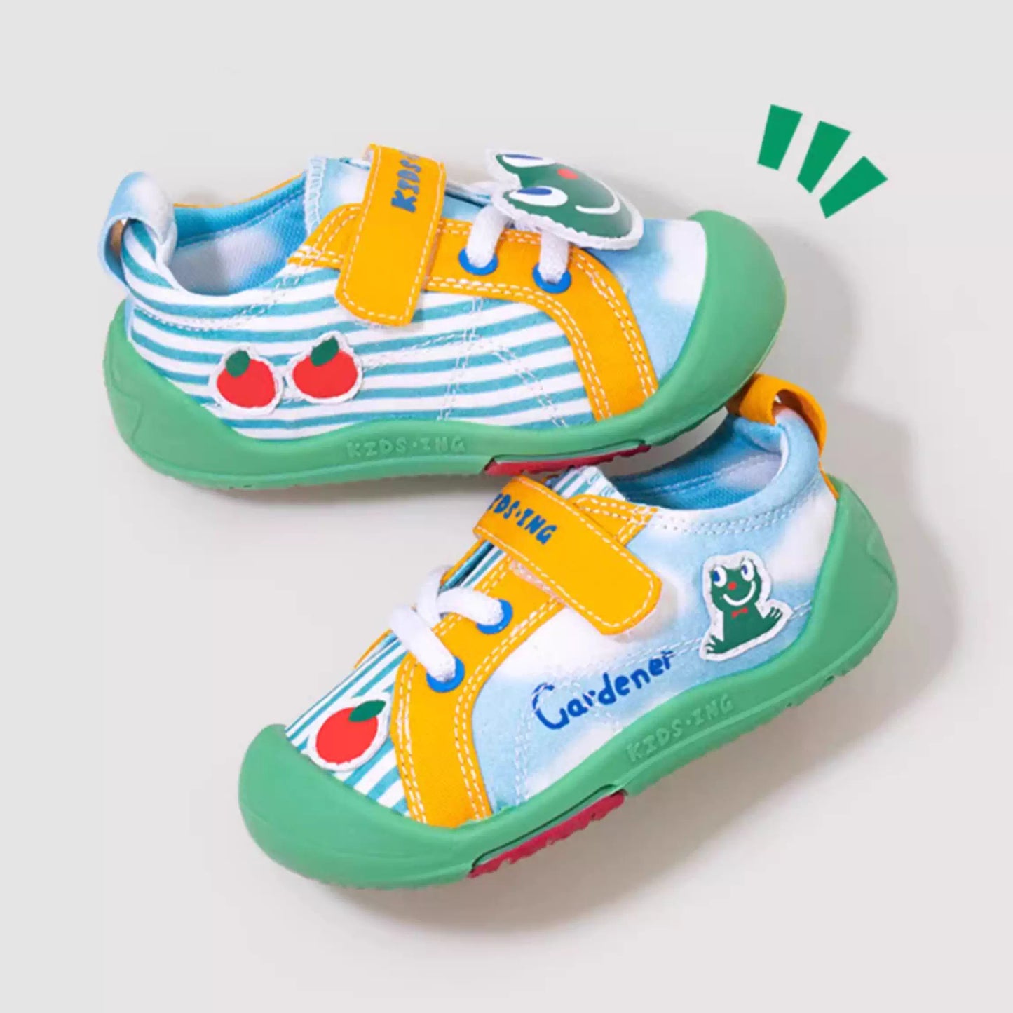 Kidsing Kedi Star Toddler Canvas Shoes Non-Slip Soft Sole Sneakers