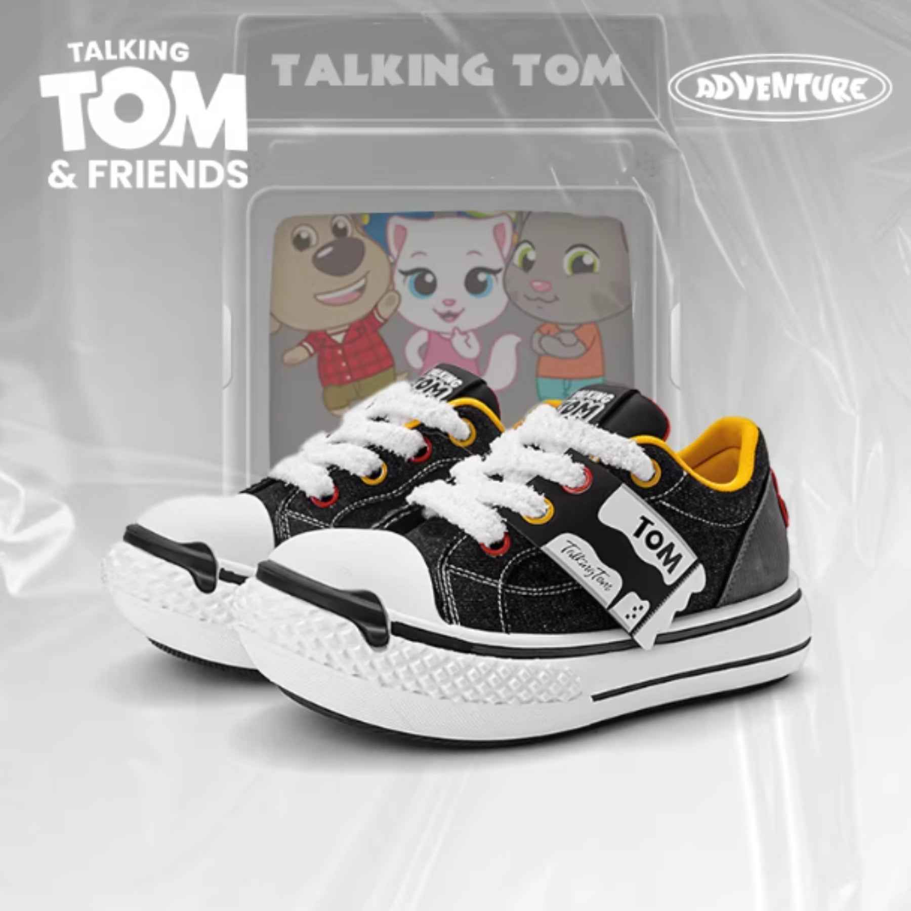 TALKING TOM | Low-Top Chunky Canvas Shoes