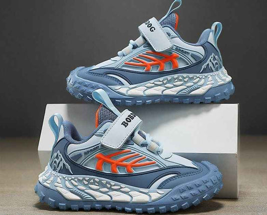 Blue Bobdog Lightweight Wear-Resistant Soft-Sole Casual Boy's Sneakers (Copy)