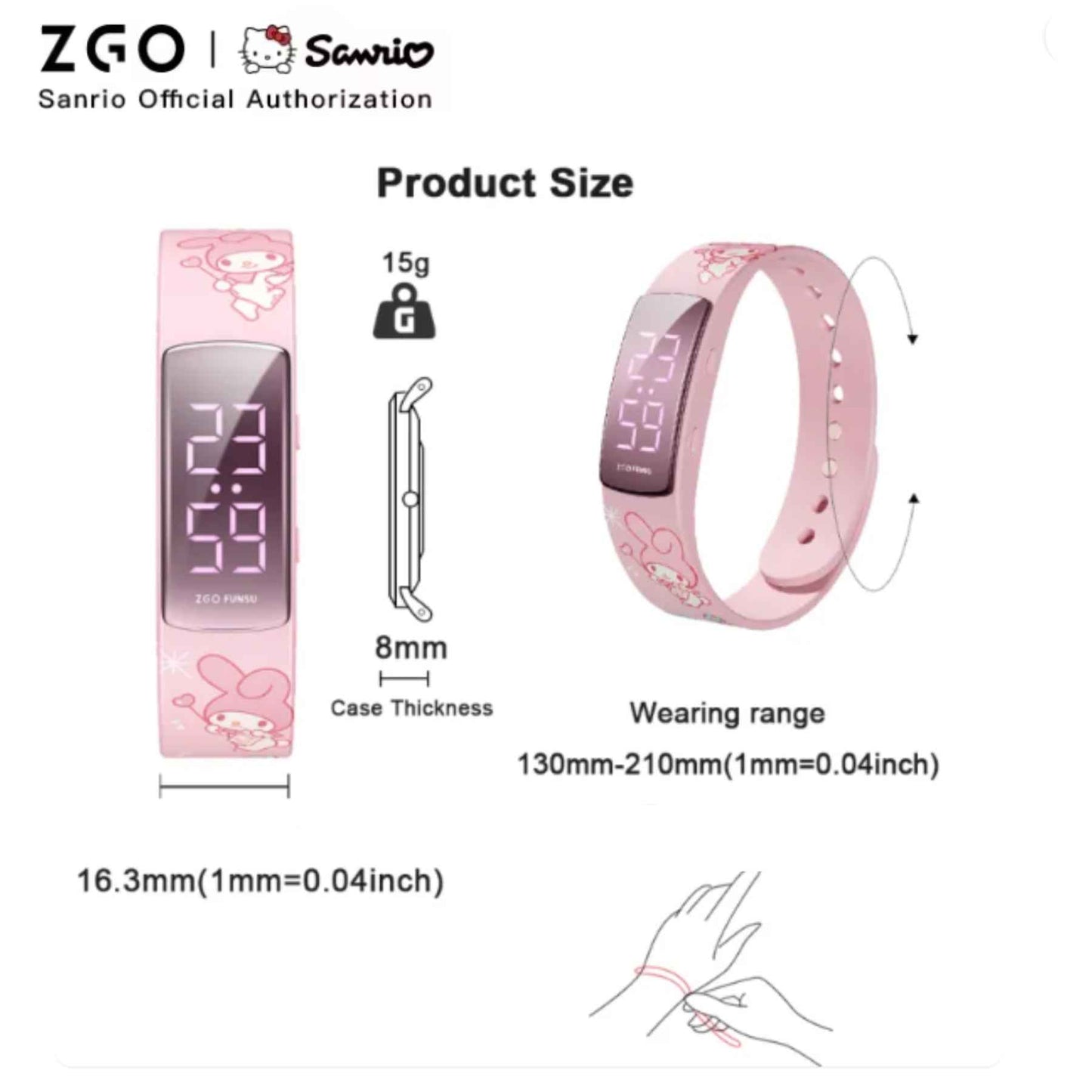ZGO + Sanrio Smart Watch