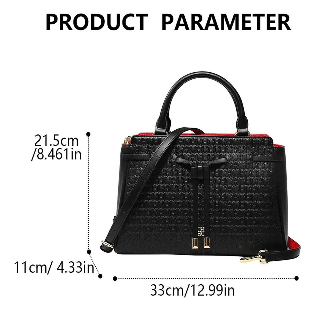 CHHC Women's Retro Trend Casual Tote Bag